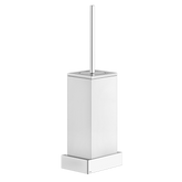 Gessi Rettangolo porta scopino bianco in Pietra sinterizzata 20819